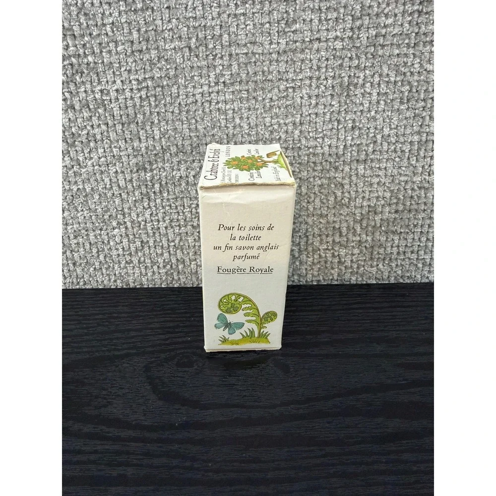 Crabtree & Evelyn Royal Fern Tudor Country Soap 1978 3.5oz New Vintage England